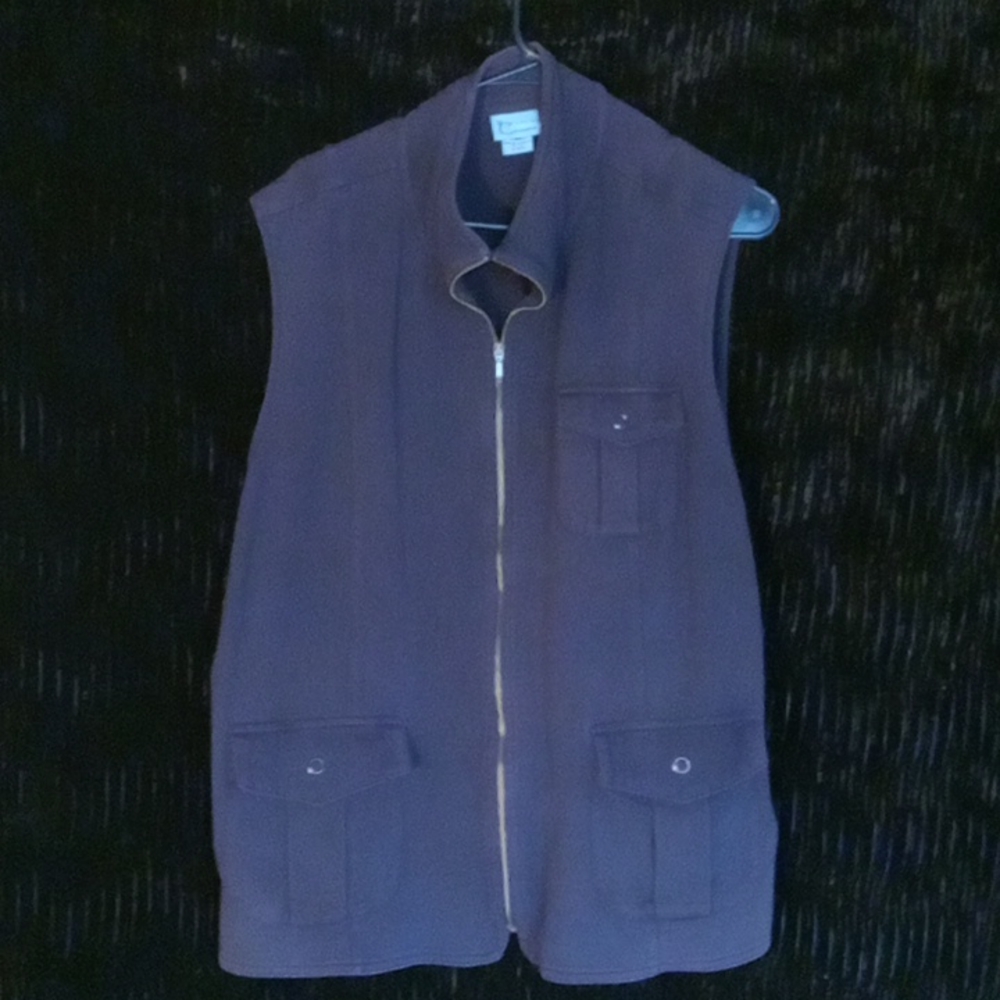95/5 Cotton Spandex jacket vest